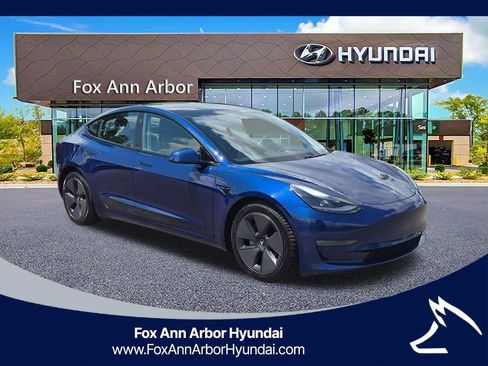 Used 2021 Tesla Model 3 Long Range AWD/4WD image 7