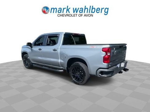 Certified 2024 Chevrolet Silverado 1500 Custom w/ Turbomax Blackout Package AWD/4WD image 6