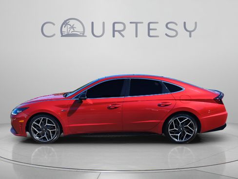 Used 2021 Hyundai Sonata N Line w/ Preferred Accessory Package FWD image 2