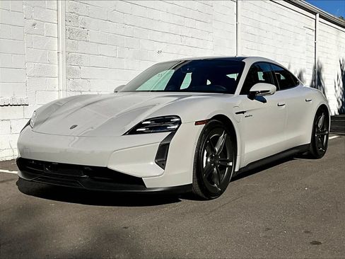 Used 2025 Porsche Taycan Turbo AWD/4WD image 1