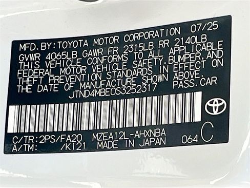 Used 2025 Toyota Corolla Hatchback image 29