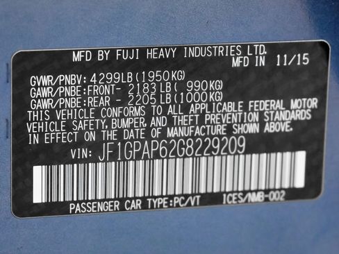 Used 2016 Subaru Impreza 2.0i Sport Premium w/ Popular Package #1 AWD/4WD image 57