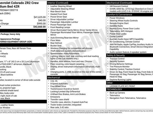 Used 2017 Chevrolet Colorado ZR2 image 13