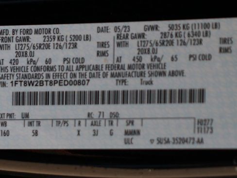 Used 2023 Ford F250 Lariat w/ Black Appearance Package image 56