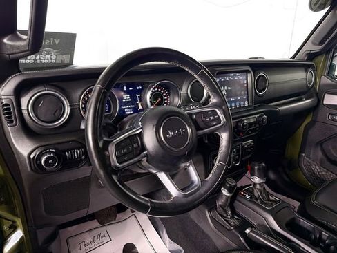 Used 2021 Jeep Wrangler Unlimited Sahara w/ Uconnect 4C Nav & Sound Group AWD/4WD image 9