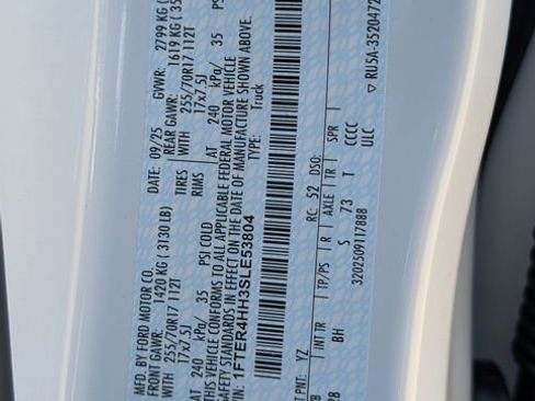 New 2025 Ford Ranger XLT w/ Equipment Group 301A High image 67