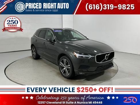 Used 2019 Volvo XC60 T5 Momentum w/ Multimedia Package AWD/4WD image 1