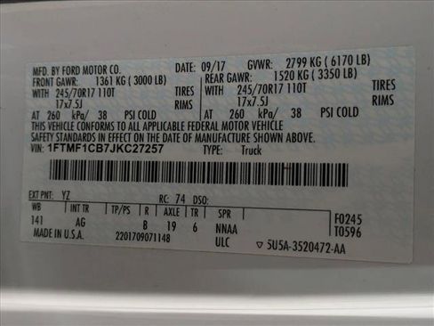 Used 2018 Ford F150 XL w/ Equipment Group 101A Mid image 30