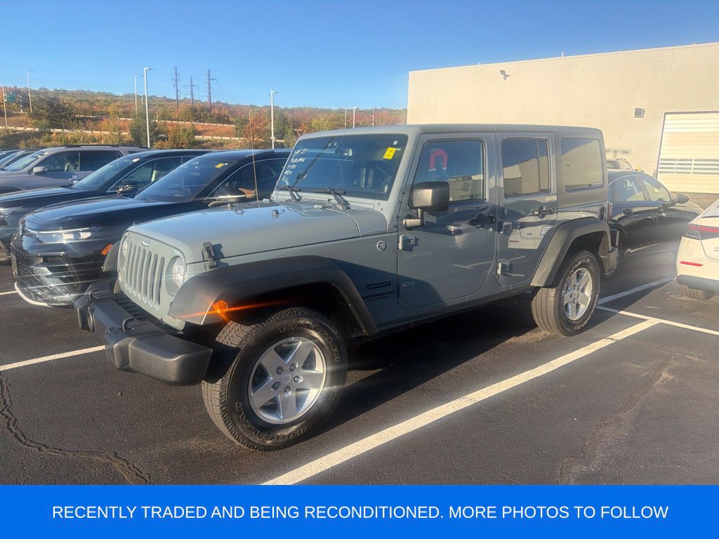 Used 2014 Jeep Wrangler Unlimited Sport w/ Quick Order Package 24S AWD/4WD image 2