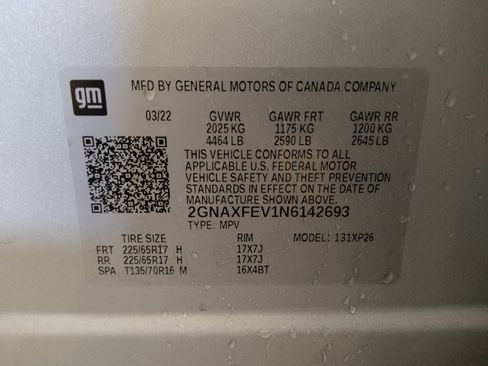 Used 2022 Chevrolet Equinox LS w/ LS Convenience Package FWD image 33