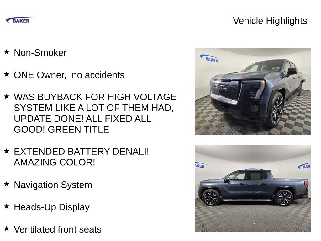 Used 2025 GMC Sierra EV Denali AWD/4WD image 4