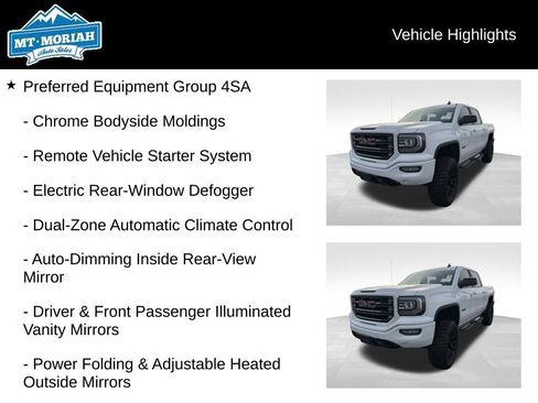 Used 2017 GMC Sierra 1500 SLT w/ All Terrain X Package image 8