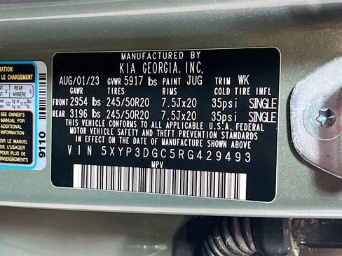 Used 2024 Kia Telluride EX X-Line AWD/4WD image 34