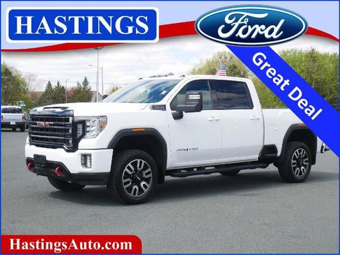 Used 2021 GMC Sierra 2500 AT4 w/ Snow Plow Prep/Camper Package AWD/4WD image 1