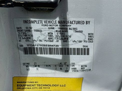 Used 2008 Ford F550 4x4 Regular Cab Super Duty image 24