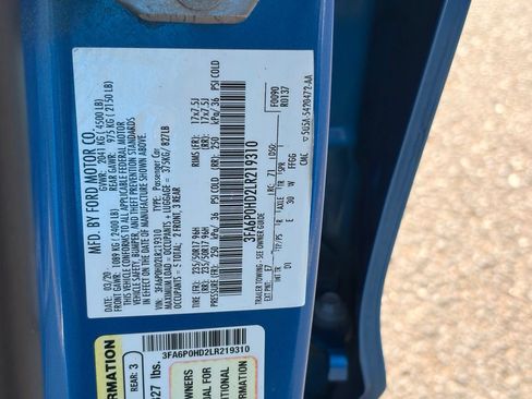 Used 2020 Ford Fusion SE FWD image 31