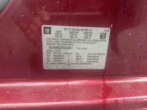 Used 2015 Chevrolet Silverado 1500 LT w/ All Star Edition image 12