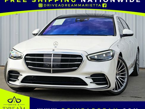Used 2022 Mercedes-Benz S 500 4MATIC w/ AMG Line Package image 1