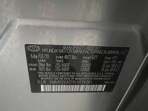 Used 2020 Hyundai Santa Fe SEL FWD image 32
