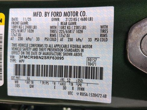 New 2025 Ford Bronco Sport Big Bend image 17