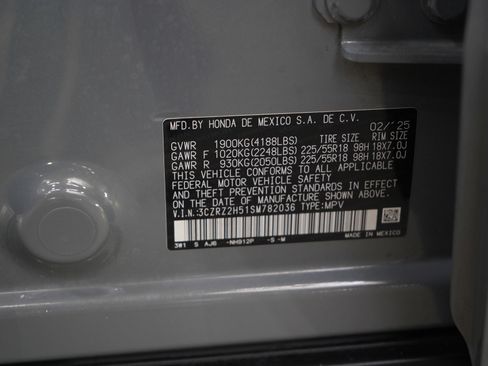 Used 2025 Honda HR-V Sport image 25