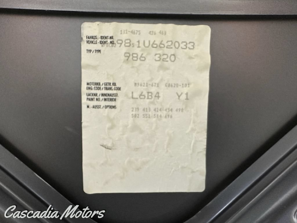 Used 2001 Porsche Boxster S RWD image 32