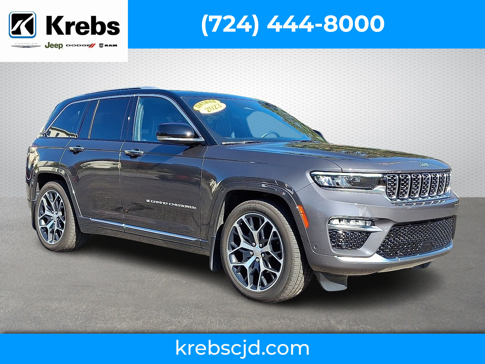 Used 2023 Jeep Grand Cherokee Summit AWD/4WD image 1