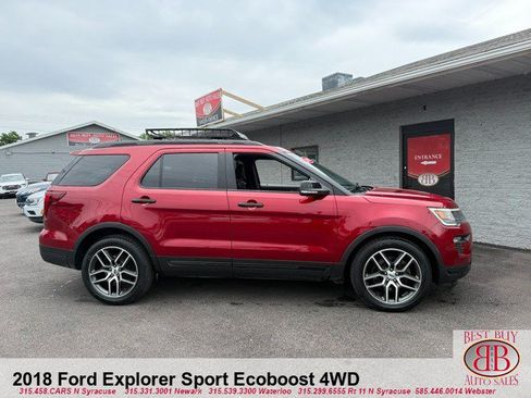 Used 2018 Ford Explorer Sport AWD/4WD image 2