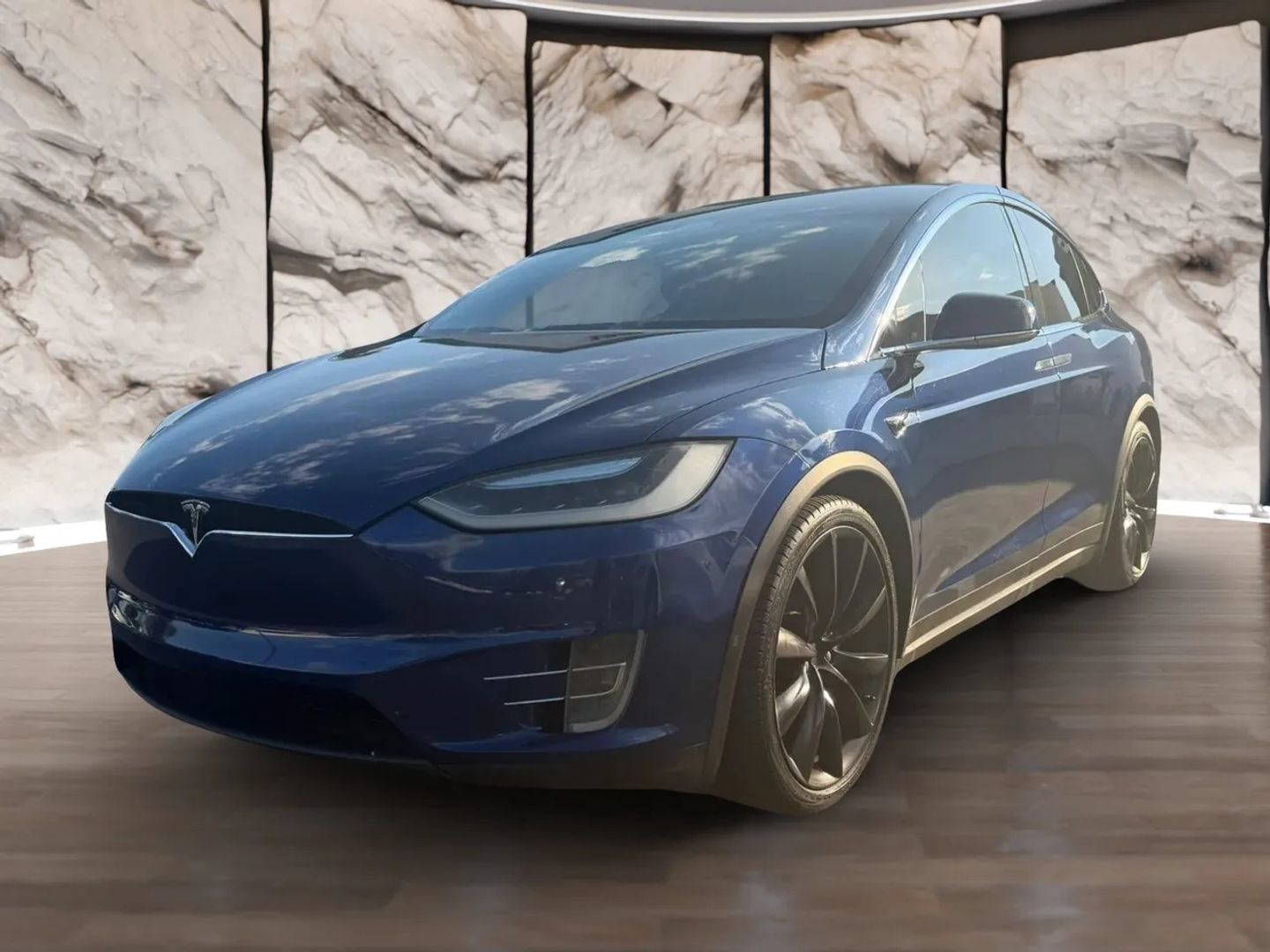 Used 2017 Tesla Model X 75D AWD/4WD image 2