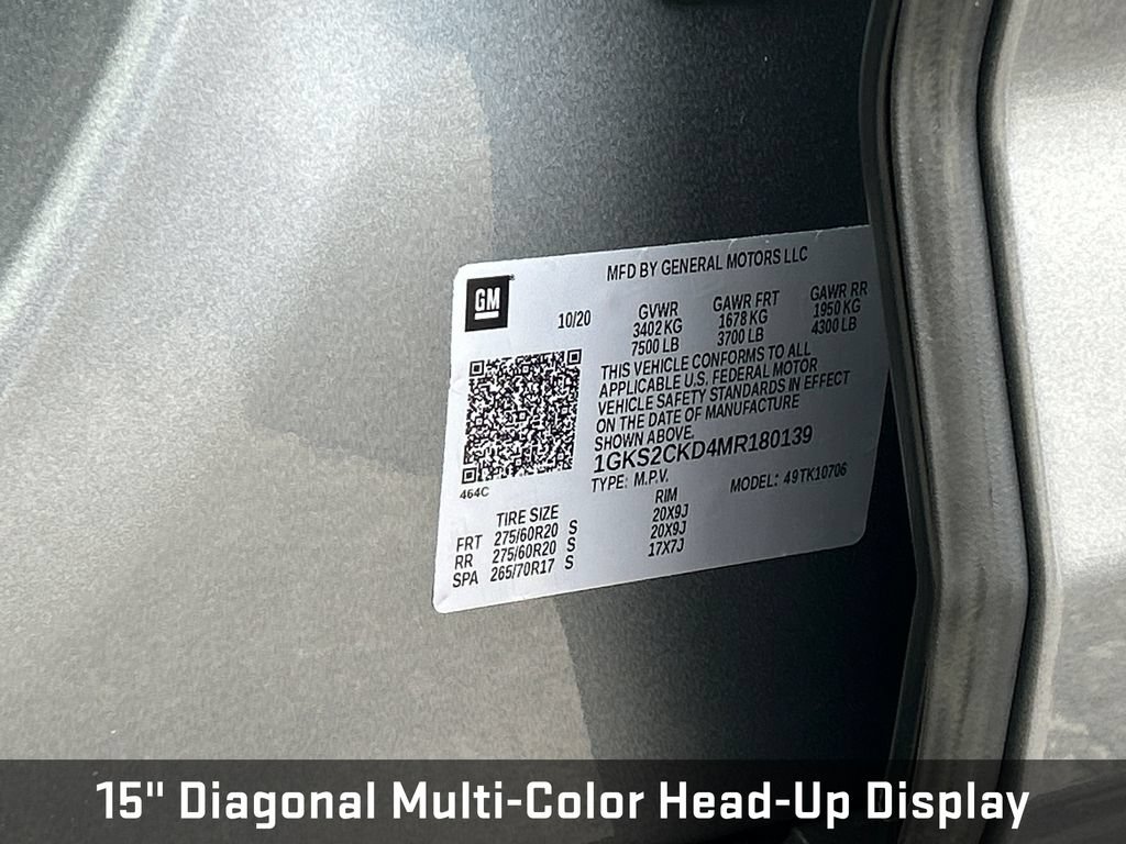 Certified 2021 GMC Yukon AT4 w/ AT4 Premium Plus Package AWD/4WD image 34