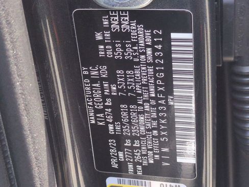 Certified 2023 Kia Sportage EX FWD image 28