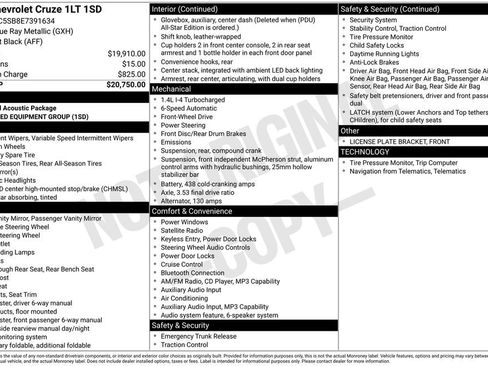 Used 2014 Chevrolet Cruze LT image 22