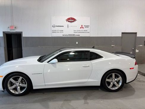 Used 2014 Chevrolet Camaro LT w/ Black Rally Stripe Package RWD image 7