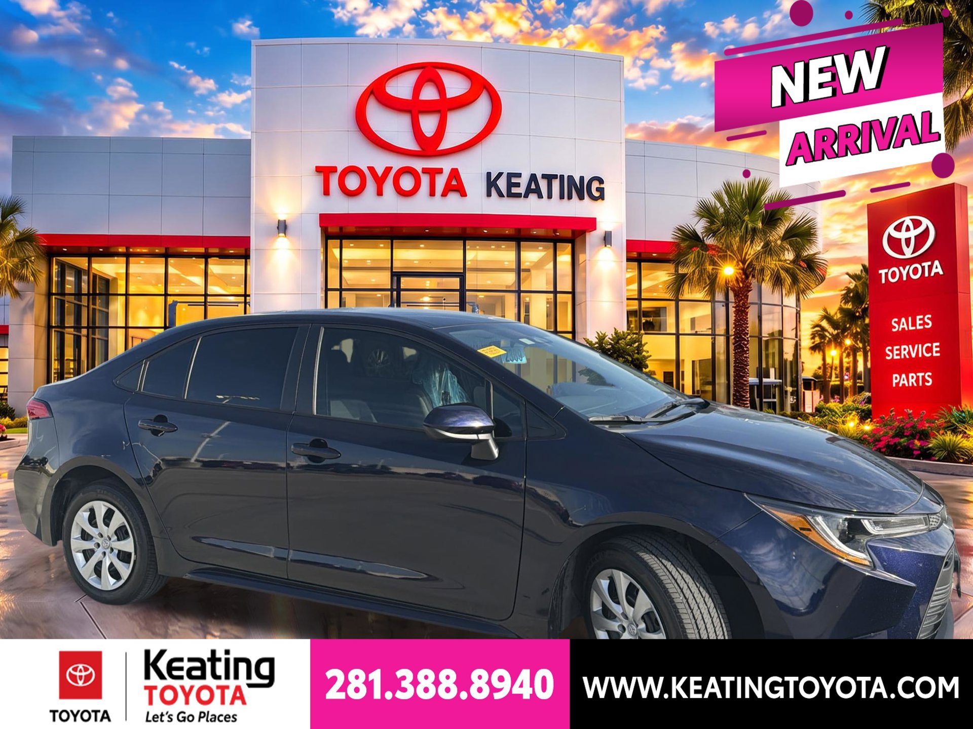 Certified 2025 Toyota Corolla LE FWD 360° Tour
