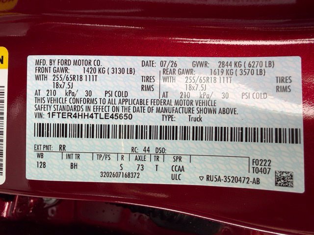 New 2026 Ford Ranger XLT w/ Equipment Group 301A High AWD/4WD image 45