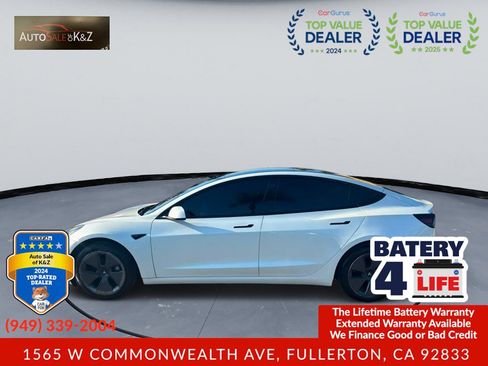 Used 2021 Tesla Model 3 Standard Range Plus RWD image 5