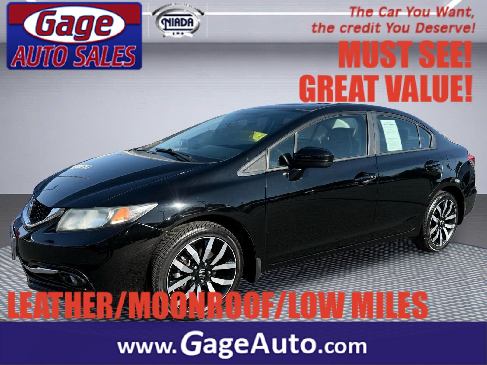 Used 2015 Honda Civic EX-L image 1