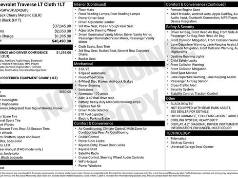 Certified 2023 Chevrolet Traverse LT image 7