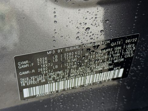 Used 2022 Subaru Outback Limited XT image 39