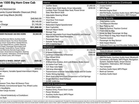 Used 2016 RAM 1500 Big Horn image 33