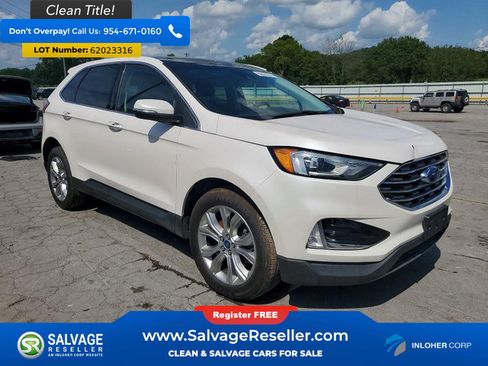 Used 2019 Ford Edge Titanium w/ Cold Weather Package AWD/4WD image 5