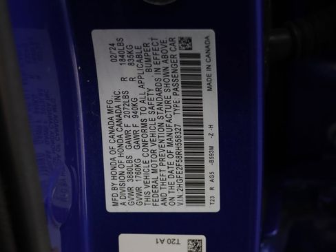 Used 2024 Honda Civic Sport image 23