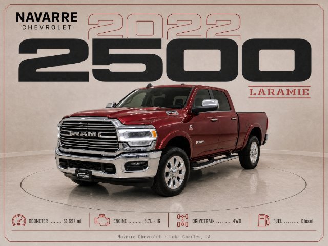 Used 2022 RAM 2500 Laramie AWD/4WD image 1