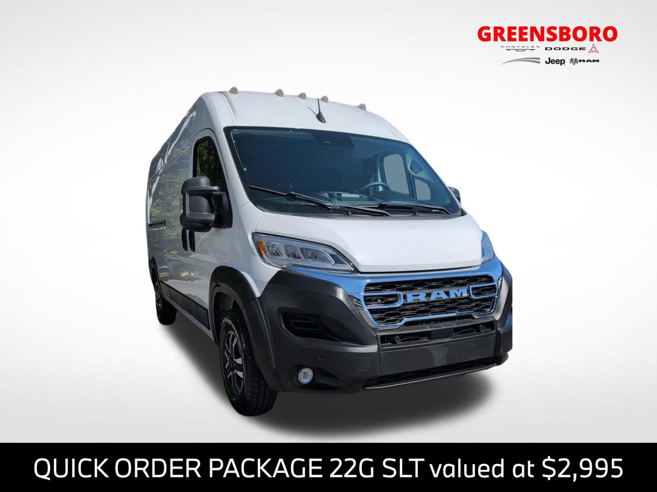 Used 2024 RAM ProMaster 2500 w/ Quick Order Package 22G SLT FWD 360° Tour