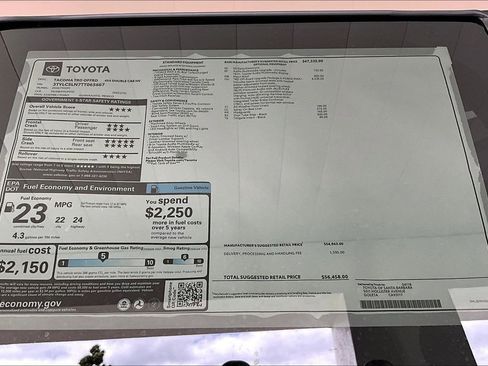 New 2026 Toyota Tacoma TRD Off-Road AWD/4WD image 14