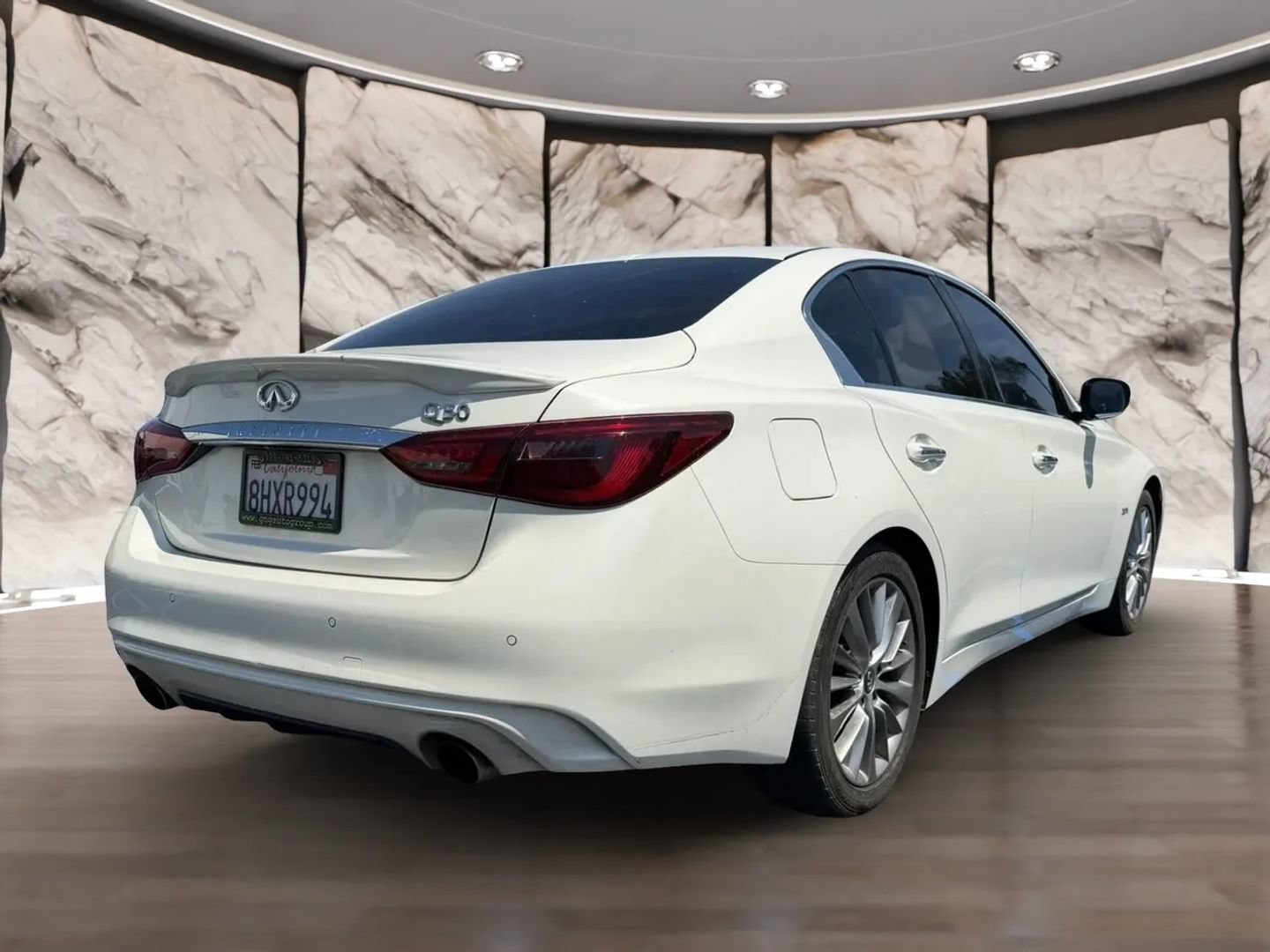 Used 2019 INFINITI Q50 Luxe w/ Essential Package (3.0T Luxe) RWD image 6