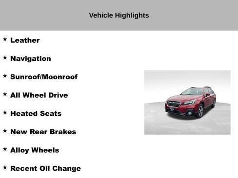 Used 2018 Subaru Outback 3.6R Limited AWD/4WD image 9