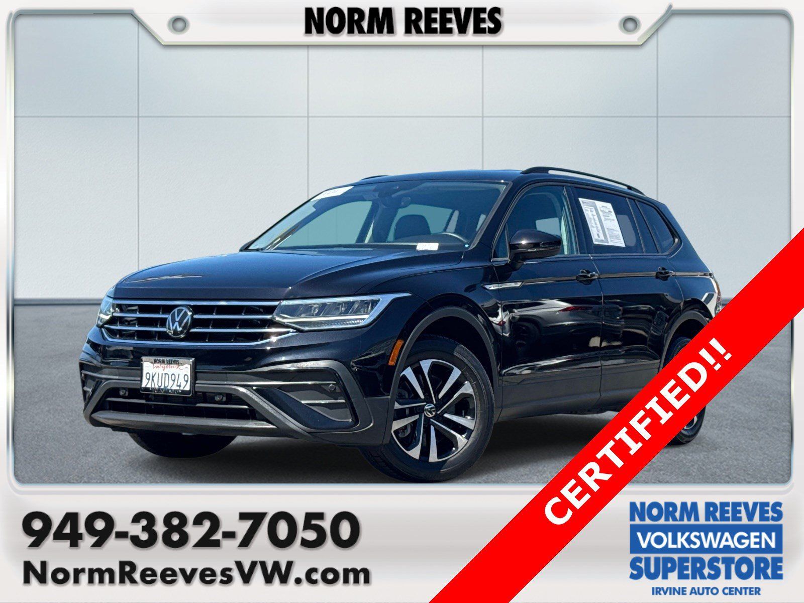 Certified 2024 Volkswagen Tiguan S FWD image 1