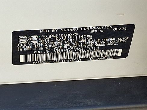 Used 2024 Subaru WRX Premium image 26