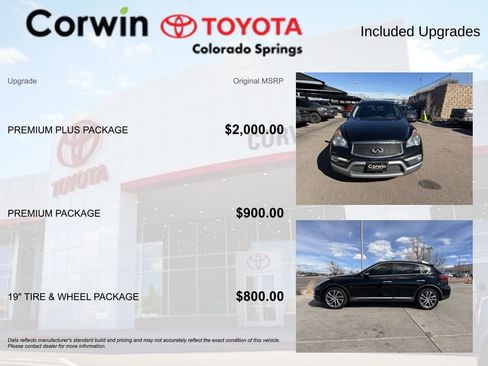 Used 2017 INFINITI QX50 AWD w/ Premium Plus Package image 4